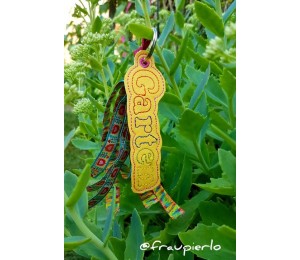 Stickdatei - ITH Anhänger Biene